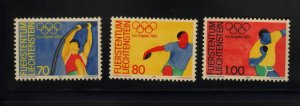 Liechtenstein 784-6 Mint NH