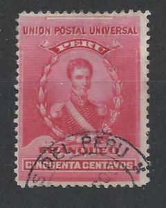 PERU SC# 151 FINE U 1896