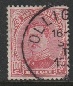 1915 Belgium - Sc 112 - used VF - 1 single - King Albert I