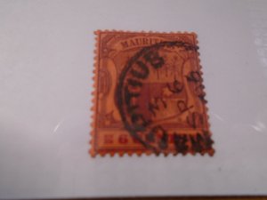 Mauritius  #  104  used