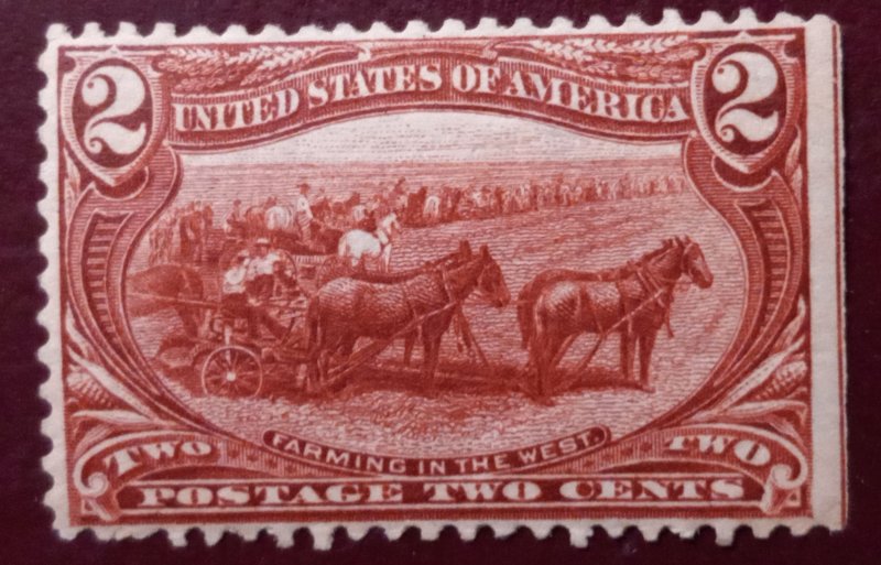 US Scott #286 MNH-OG VF 1898