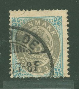 Denmark #25c Used Single