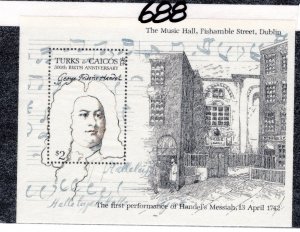 Turks & Caicos #688 MNH - Stamp Souvenir Sheet
