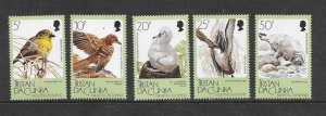 BIRDS - TRISTAN DA CUNHA #420-4  MNH