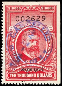 U.S. REV. DATED REDS R687  Used (ID # 119147)