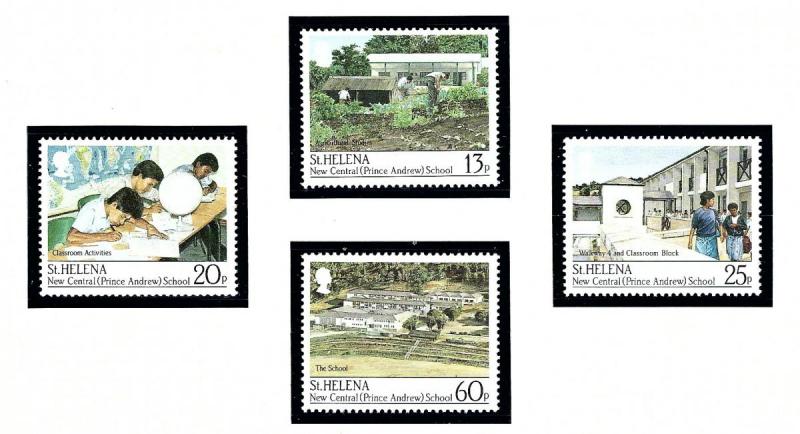 St Helena 511-14 MNH 1989 New Central School