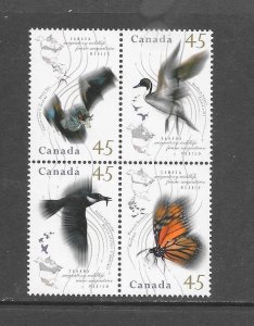 BIRDS - CANADA  #1566A   (FORMAT 2)  MNH