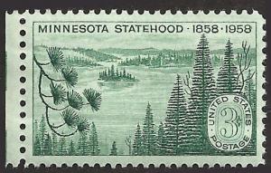 # 1106 MINT NEVER HINGED MINNESOTA STATEHOOD