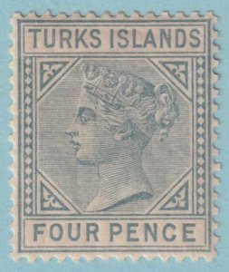 TURKS ISLANDS 50 MINT HINGED OG*  NO FAULTS VERY FINE! - TYR