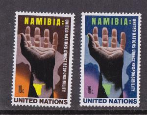 UN - NY # 263-264, Namibia, MNH, 1/2 Cat.