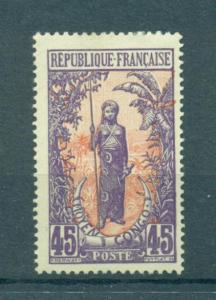 Middle Congo sc# 16 mh cat value $6.00