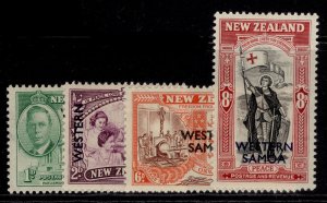 SAMOA GVI SG215-218, complete set, M MINT. 