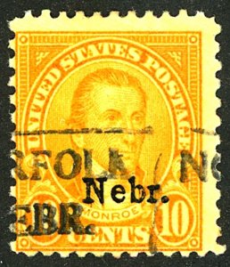 U.S. #679 USED
