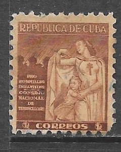 Cuba RA8: 1c Health Protecting Children, used, F