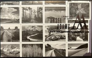 Ansel Adams 2024 FDC Promotional USPS Page made Into Cover