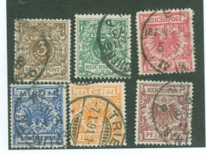 Germany #46-51 Used Single