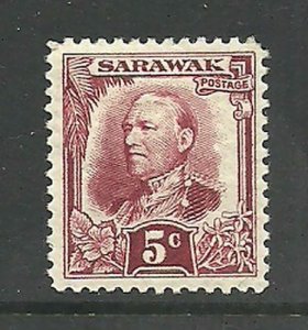 Álbum Tesoros Sarawak Scott #98 5c Sir Charles Brooke Nuevo