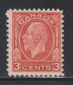 Canada, 3c King George V (SC# 197) MNH