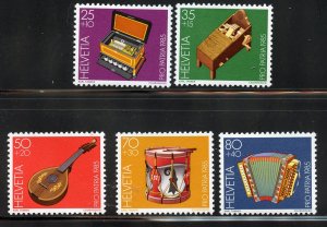 Switzerland #B513-17, Mint Never Hinge.