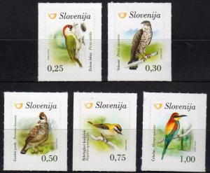 Slovenia sw1037-41 - Mint-NH - Birds (Complete Set) (2016)