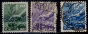 Italy 1945 SC# 472a-73a,768 Used