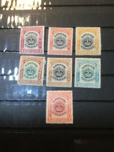 Labuan Scott #101-109 Mint Hinged Catalog $66 - See My Listings For Stamps!