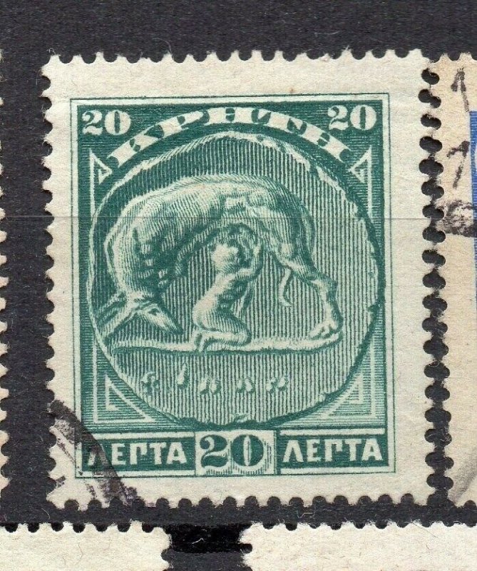 Crete 1905 Early Issue Fine Used 20l. NW-14363