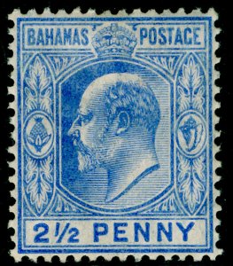 BAHAMAS SG73, 2½d ultramarine, M MINT. Cat £27. 