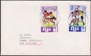 FIJI 1973 cover to NZ ex NAITAUBA..........................................B2701