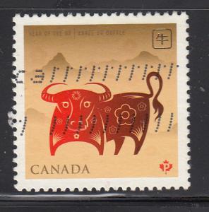 Canada 2009 used Scott #2296 (P) Year of the Ox