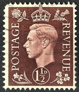 GREAT BRITAIN - SC #237 - USED -1937 - Great093