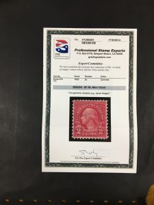 momen: US Stamps #579 MINT OG NH PF & PSE GRADED Certs XF-90 LOT #88433