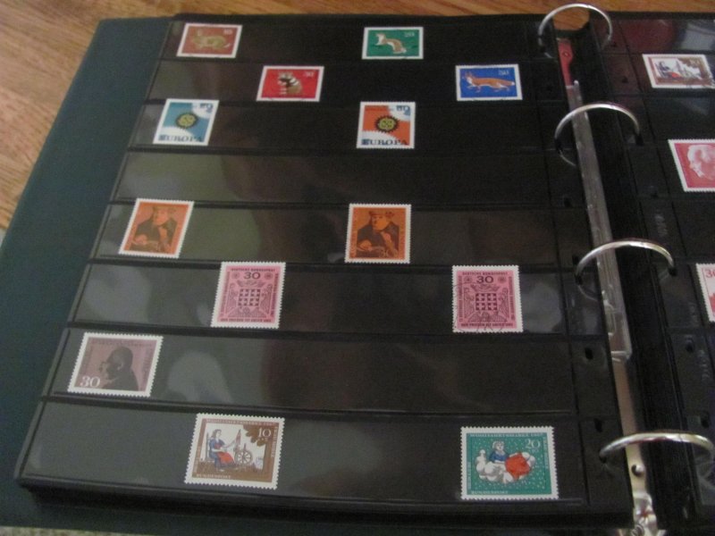 GERMANY 1959 TO 1975  STOCK BOOK MNH COMPLETE USED COMPLETE (124)