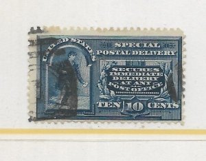 U.S. #E5 The 1895 10 Cent Special Delivery F-VF Centering Used C.V. $12.50