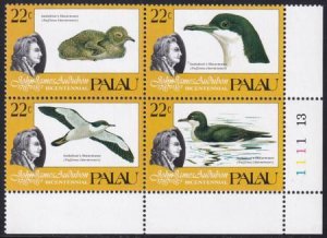 US 63-66 Trust Territories Palau NH VF Audubon