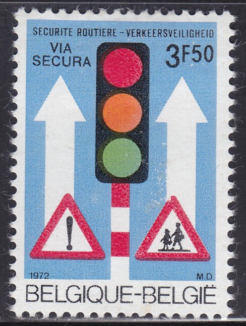 Belgium 820 Traffic Safety 1972