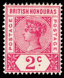 British Honduras Scott 39 Unused hinged.