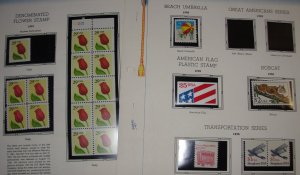 White Ace United States Stamps on Pages 6– All Mint NH