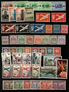 Reunion - Collection of all mint stamps (Catalog Value $123.00) [TD1]