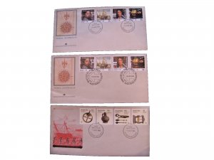 AUSTRALIA FDCs -  1985  - LOT OF 3  -  Terra Australis     (aus48)