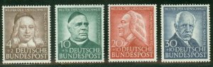 GERMANY #334-7 Complete set, og, NH, VF, Scott $77.50