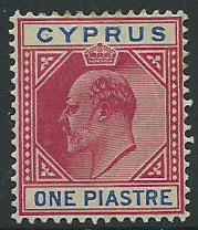 Cyprus SG 64 Mint Hinged yellowed gum