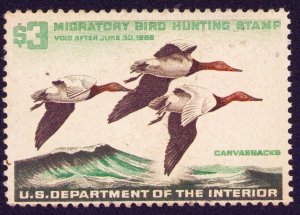 #RW32 1965 US Federal Duck Stamp -  MNH