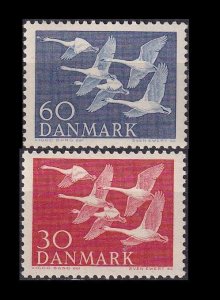 1956 Denmark 364-365 Birds  3,00 €