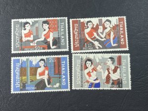 THAILAND # 590-593--MINT NEVER/HINGED----COMPLETE SET---1971