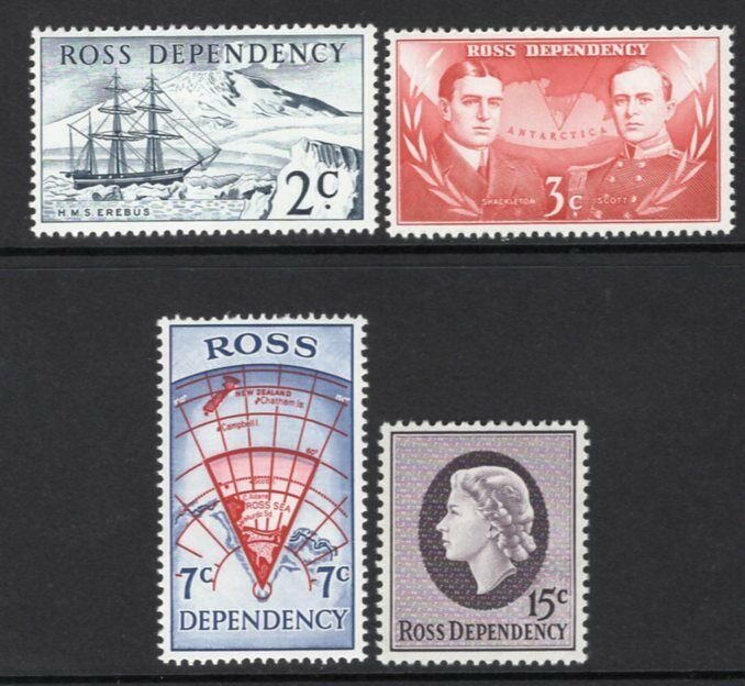 Ross Dependency 1967 Complete Set of 4 MNH