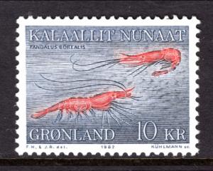 Greenland 136 Lobsters MNH VF