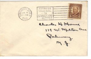 US 685 4c William H. Taft single on FDC No Cachet ECV $20.00