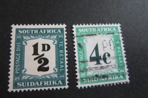 South Africa 1948 Sc J34,48 FU