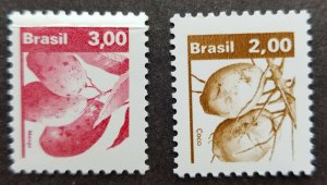 Brazil Natural Economy Resources 1982 Fruit Mango Coco Plant (stamp) MNH *c scan